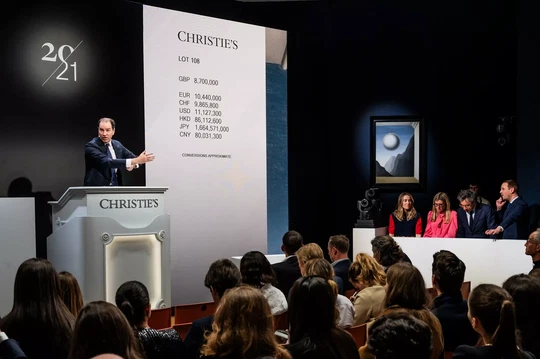 Seven Records Broken at 20th and 21st Century Art Auctions in Christie’s London Branch