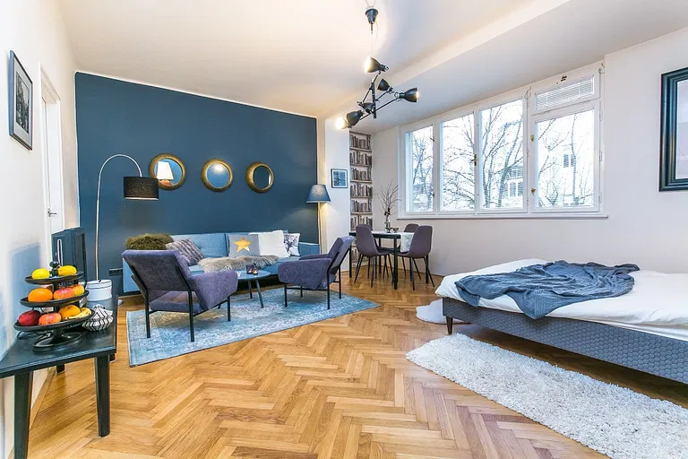 Mánesova, Vinohrady - Praha 2 | Pronájem, Byt, 1+1, 46 m²