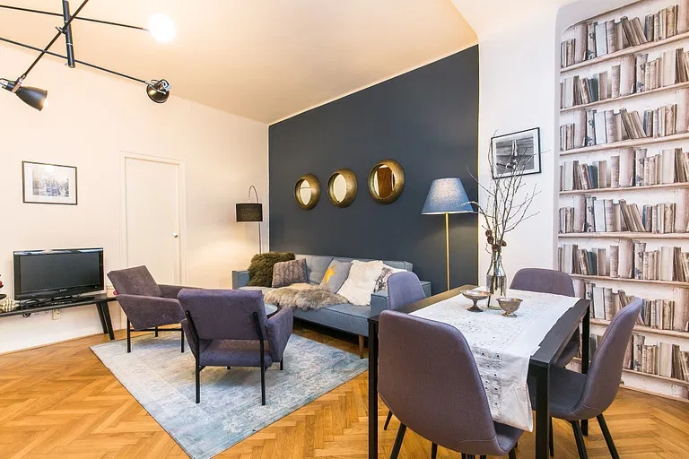 Mánesova, Vinohrady - Praha 2 | Pronájem, Byt, 1+1, 46 m²