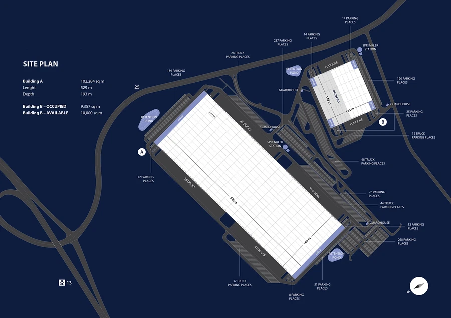 Ostrov - Karlovy Vary | Rent, Industrial park, 102 700 m²