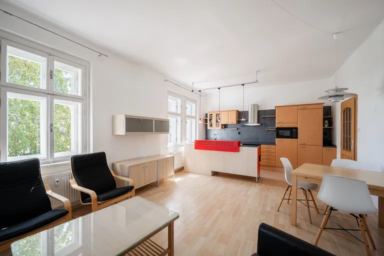 Londýnská, Vinohrady - Prague 2 | Rent, Apartment, Three-bedroom (4+kk), 75 m²