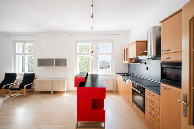 Londýnská, Vinohrady - Prague 2 | Rent, Apartment, Three-bedroom (4+kk), 75 m²
