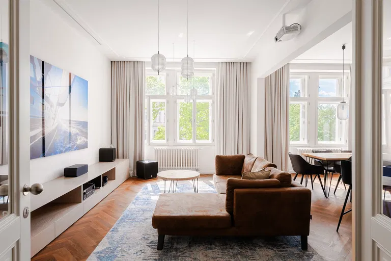 U Rajské zahrady, Žižkov - Prague 3 | Rent, Apartment, Two-bedroom (3+kk), 98 m²