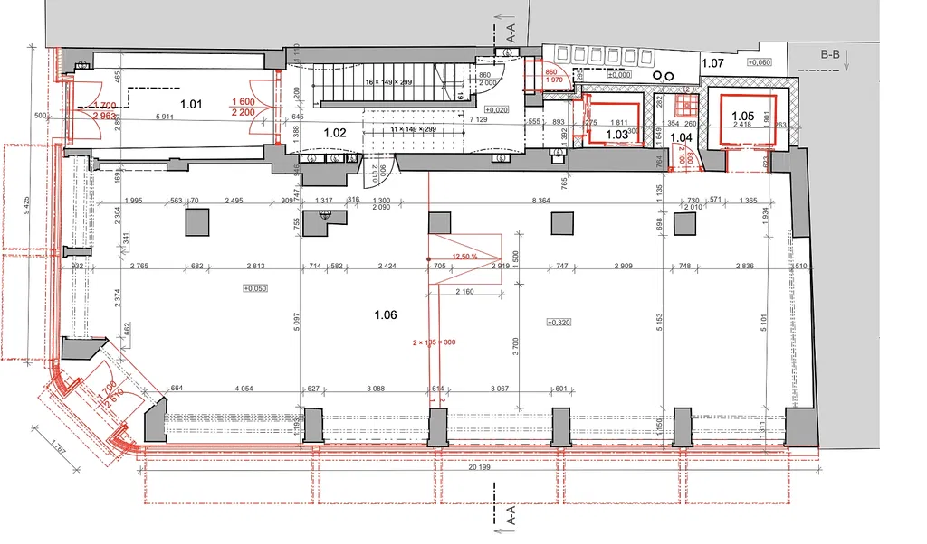 Ovocný trh, Staré Město - Praha 1 | Pronájem, Administrativní budova, 1 146 m²