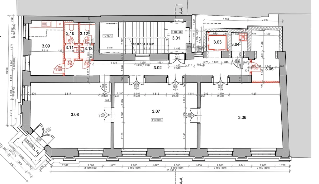 Ovocný trh, Staré Město - Praha 1 | Pronájem, Administrativní budova, 1 146 m²