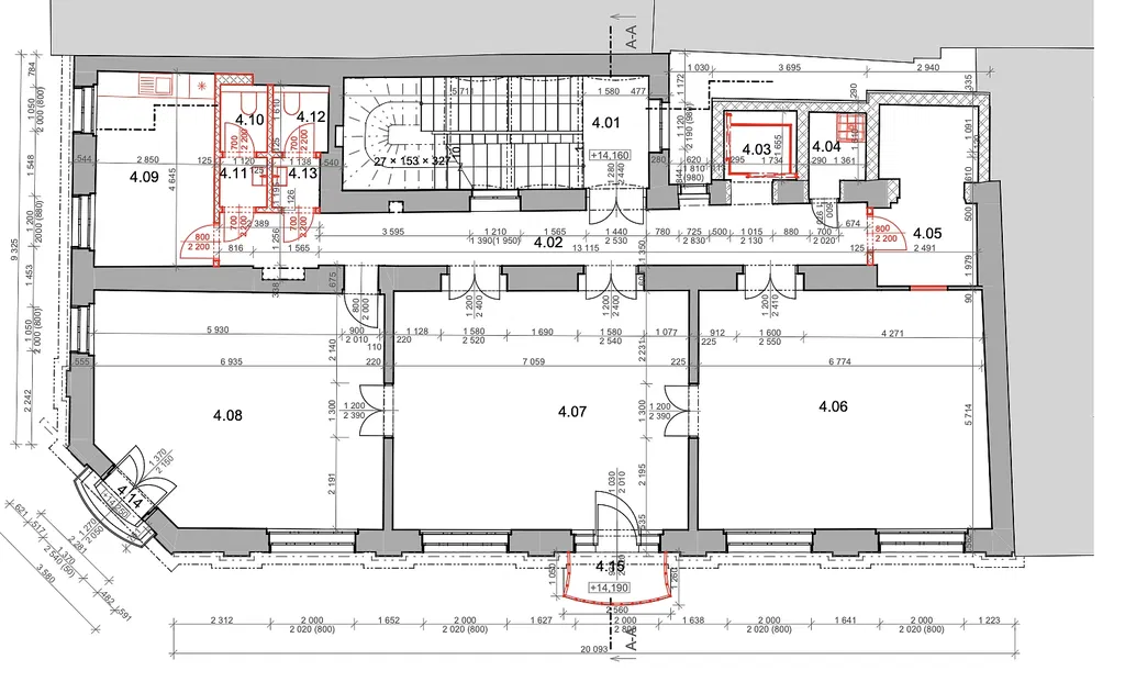 Ovocný trh, Staré Město - Praha 1 | Pronájem, Administrativní budova, 1 146 m²