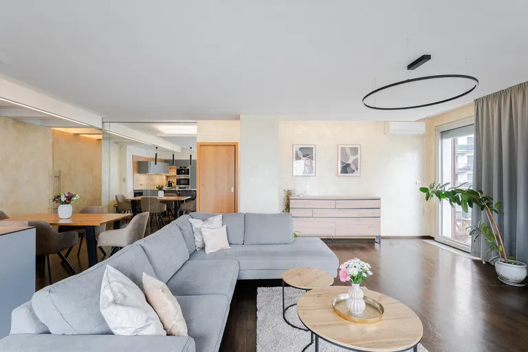 Korunní, Vinohrady - Prague 10 | Rent, Apartment, One-bedroom (2+kk), 93 m²