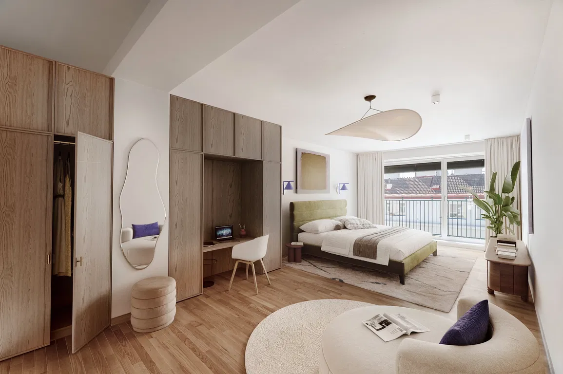 Last Three Apartments Available in Sought-After Biskupcova 27 Project in Prague 3