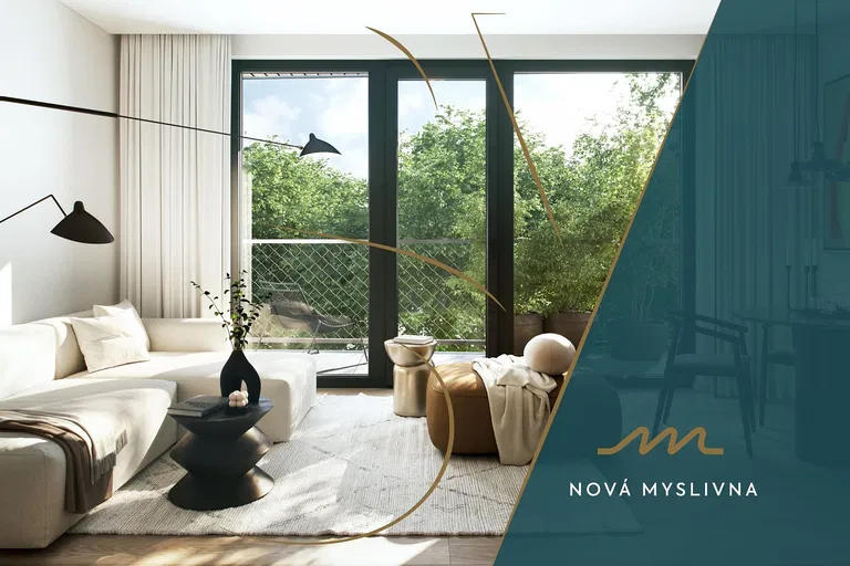 Nad Pisárkami, Pisárky - Brno-město | Sale, Apartment, One-bedroom (2+kk), 58 m²