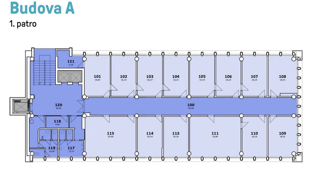 U Nákladového nádraží, Strašnice - Praha 3 | Pronájem, Administrativní budova, 3 977 m²
