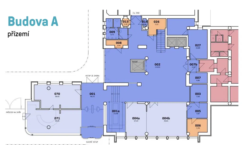 U Nákladového nádraží, Strašnice - Praha 3 | Pronájem, Administrativní budova, 3 977 m²