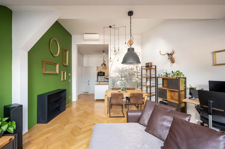 Czech Republic, Capital City of Prague - Prague 2 | Rent, Apartment, One-bedroom (2+kk), 91 m²