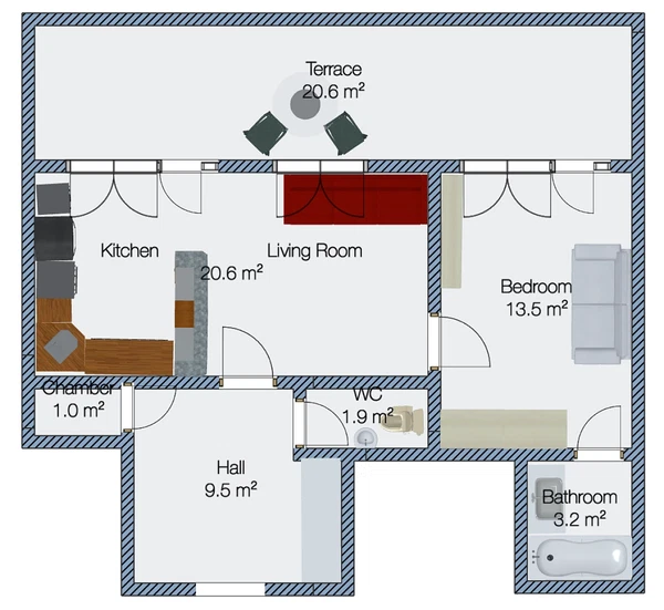 Floor plan 1