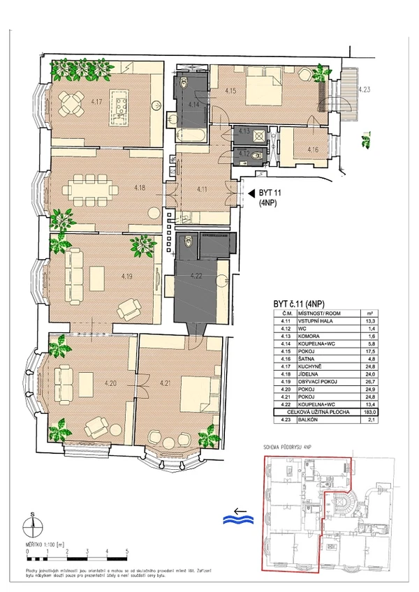 Floor plan 4