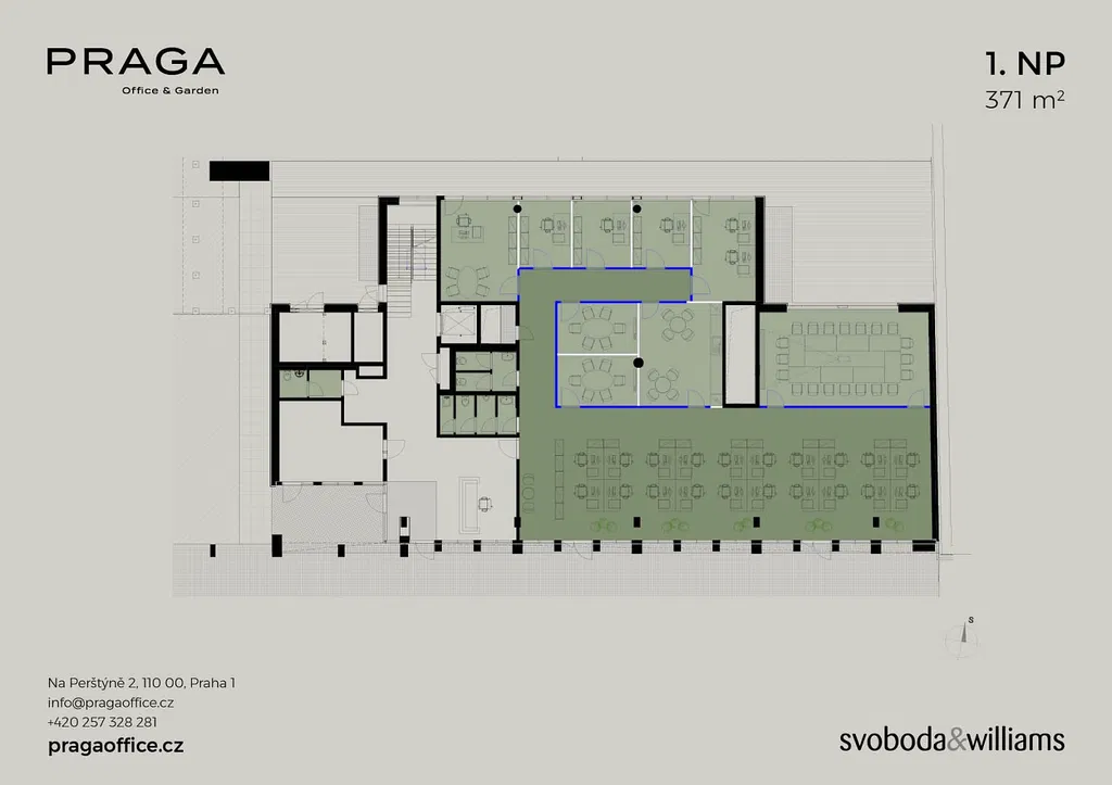 Pernerova, Karlín - Prague 8 | Rent, Office building