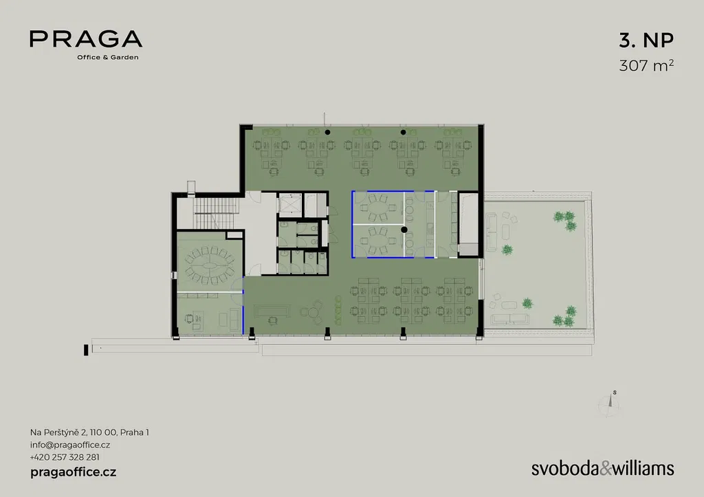 Pernerova, Karlín - Prague 8 | Rent, Office building