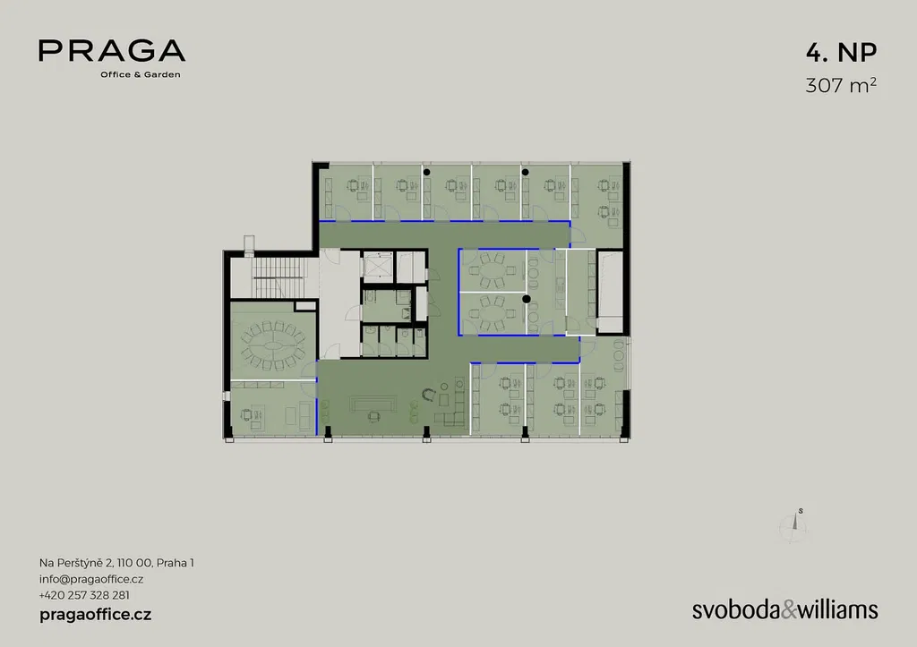 Pernerova, Karlín - Prague 8 | Rent, Office building