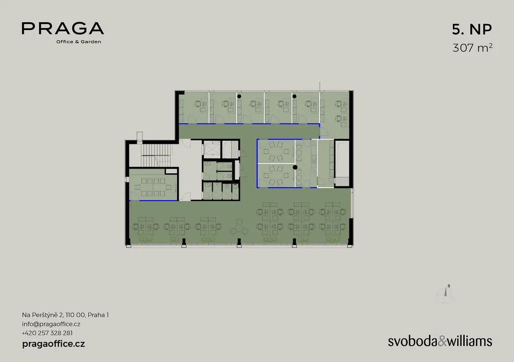 Pernerova, Karlín - Prague 8 | Rent, Office building