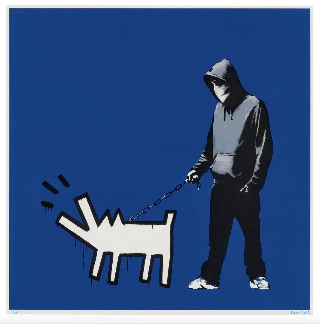 Christie's to Auction Several Paintings by Street Artist Banksy