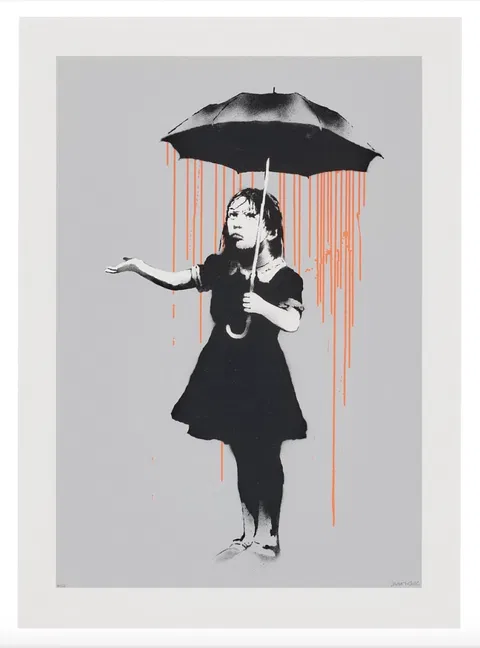 Christie's to Auction Several Paintings by Street Artist Banksy