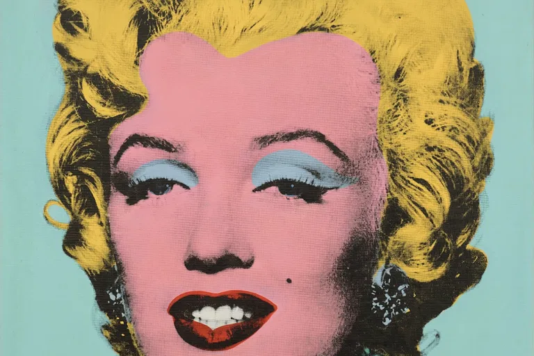 Christie's bude dražiť legendárny portrét Shot Sage Blue Marilyn od Andyho Warhola