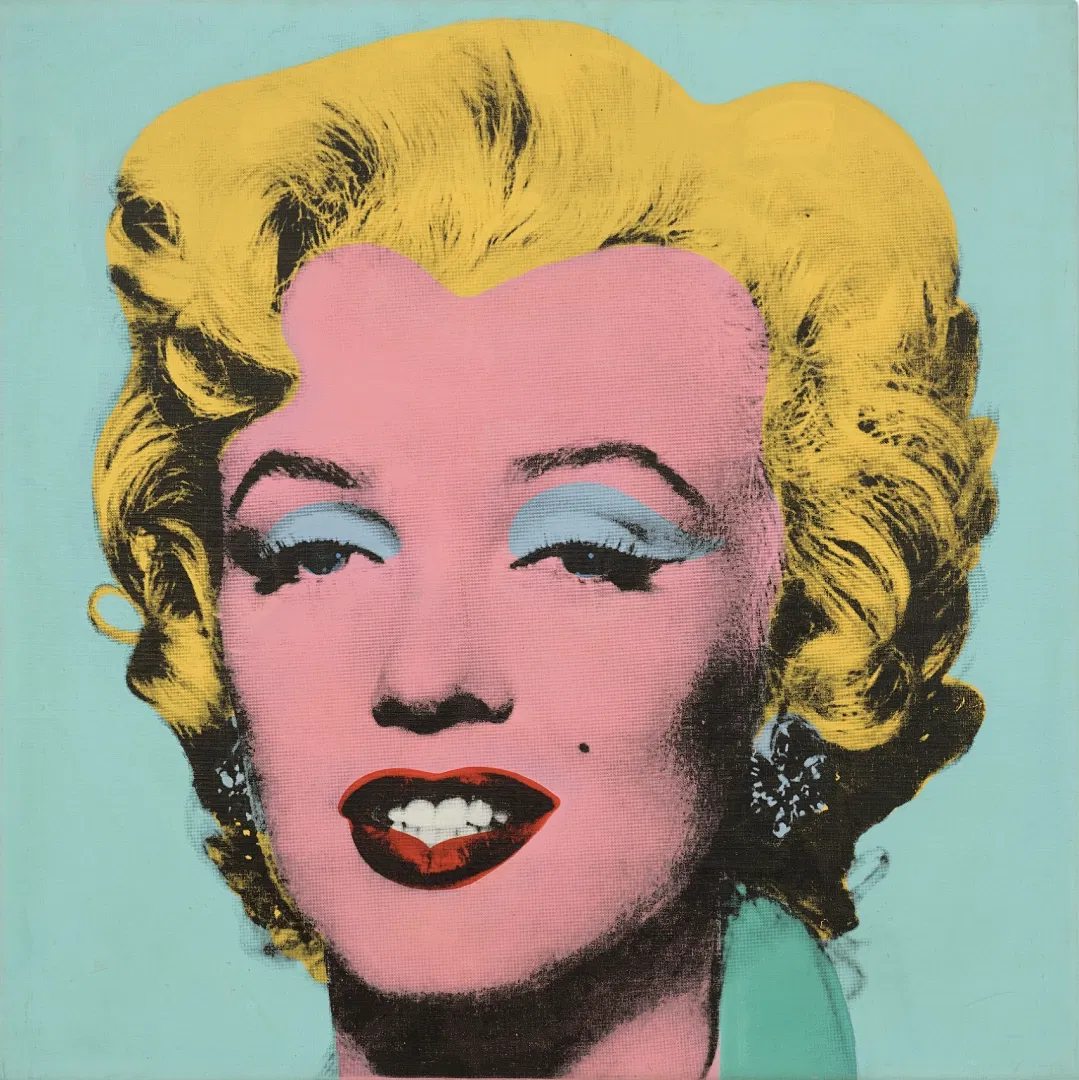Christie's bude dražiť legendárny portrét Shot Sage Blue Marilyn od Andyho Warhola