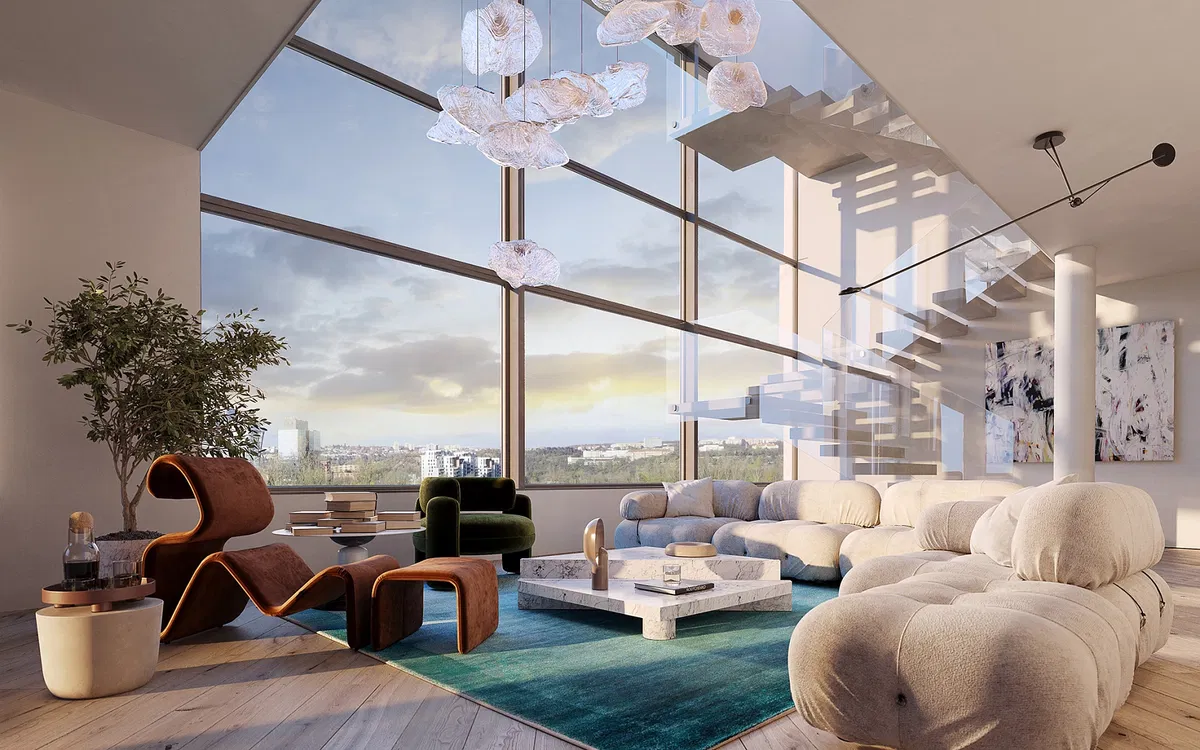 Unique Penthouses on Rohanský Island Now Listed by Svoboda & Williams