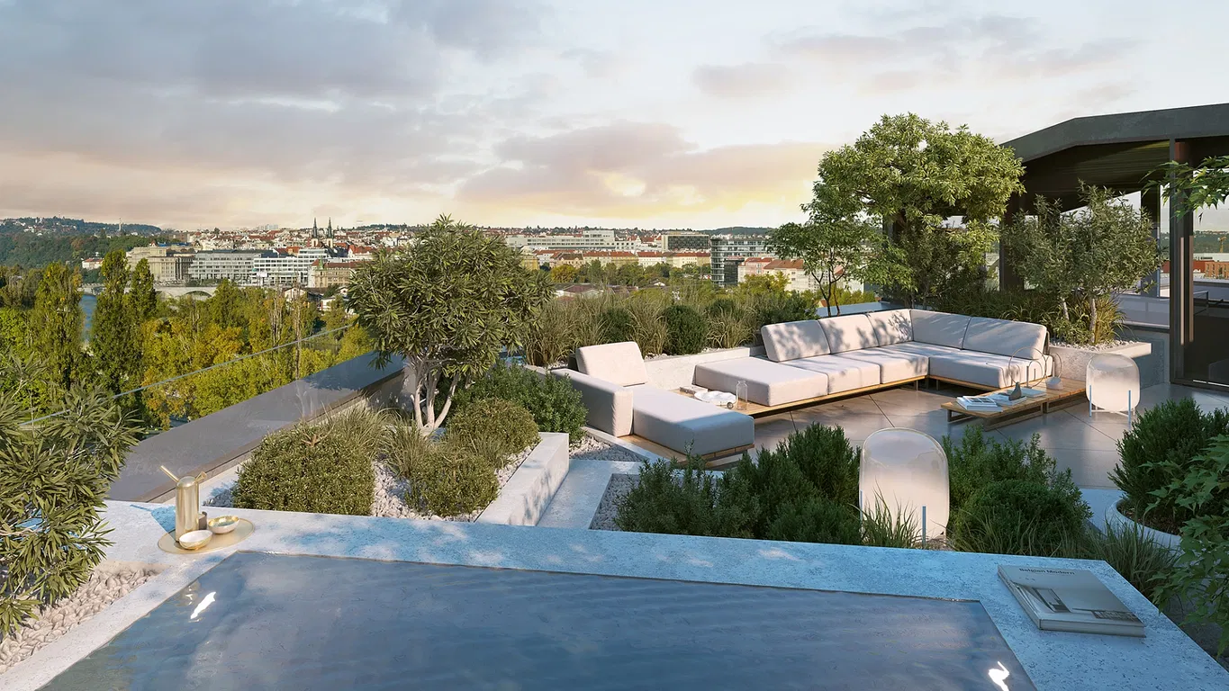 Unique Penthouses on Rohanský Island Now Listed by Svoboda & Williams