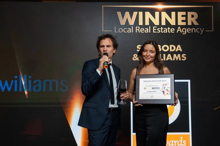 Svoboda & Williams víťazom v kategórii Best Local Real Estate Agency na CIJ Awards 2021
