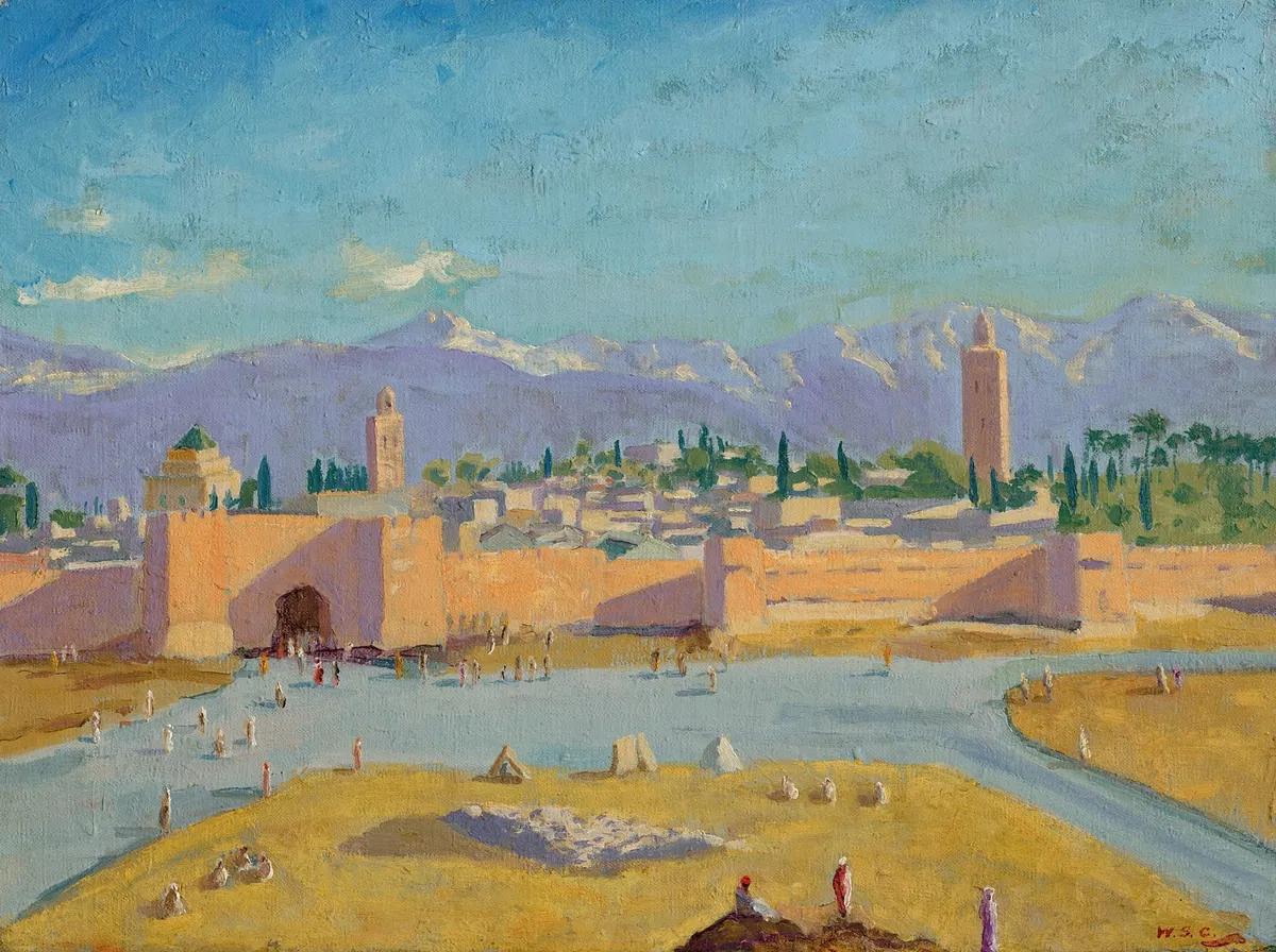 Winston Churchill’s Only Wartime Painting Sold for 7 Million Pounds at Christie’s