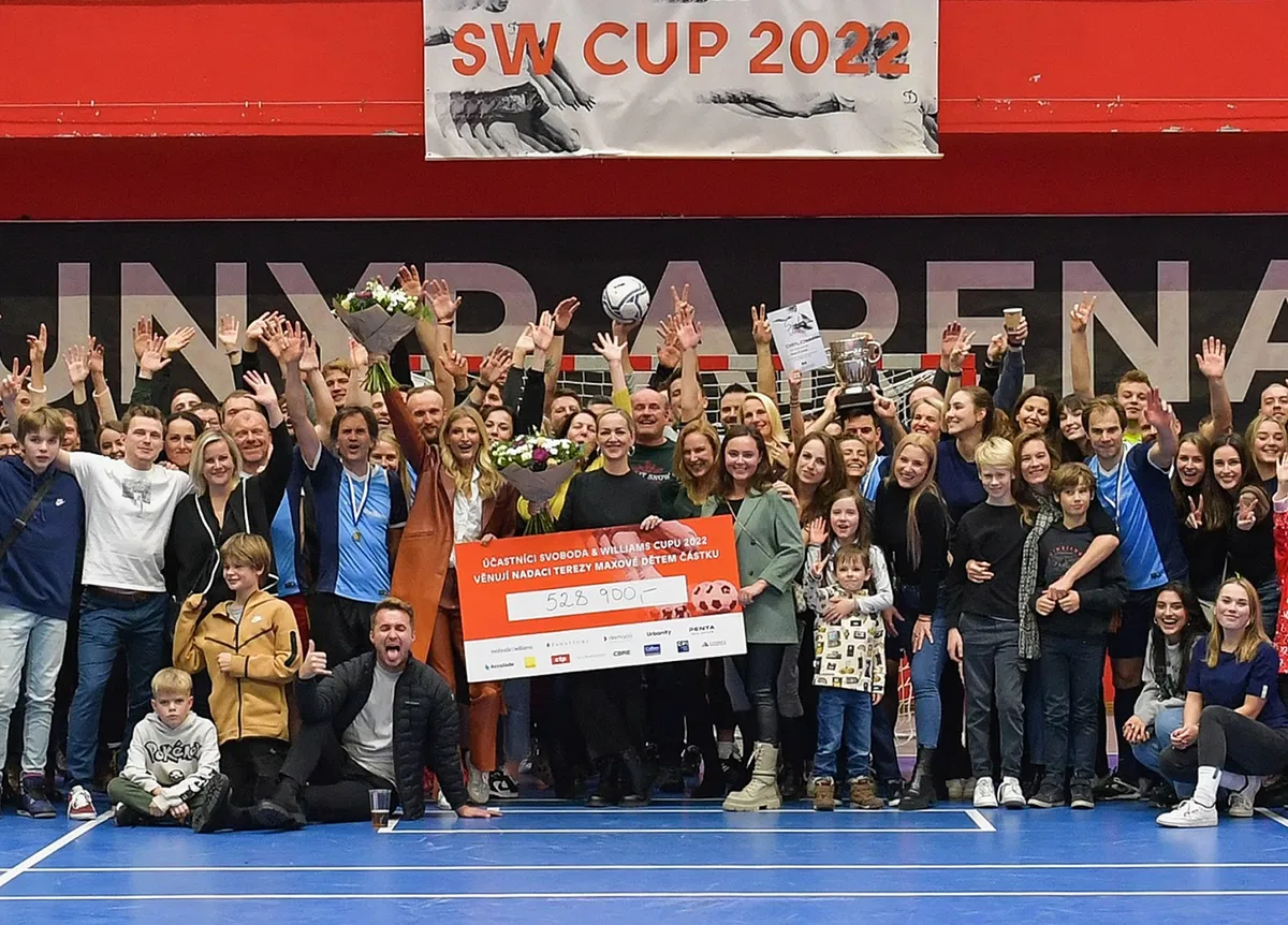 Proceeds from the SVOBODA & WILLIAMS CUP 2022 in the Amount of CZK 528,900 Again Sent to Support the Tereza Maxová Foundation
