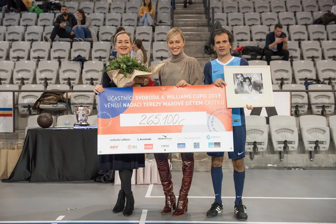 The SVOBODA & WILLIAMS CUP 2019 Generated CZK 265,100 in Support of the Tereza Maxová Foundation