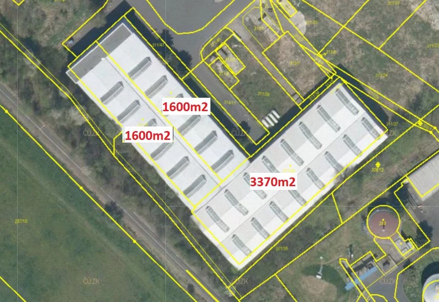 Tovární, Bystřany - Teplice | Rent, Industrial park, 11 351 m²