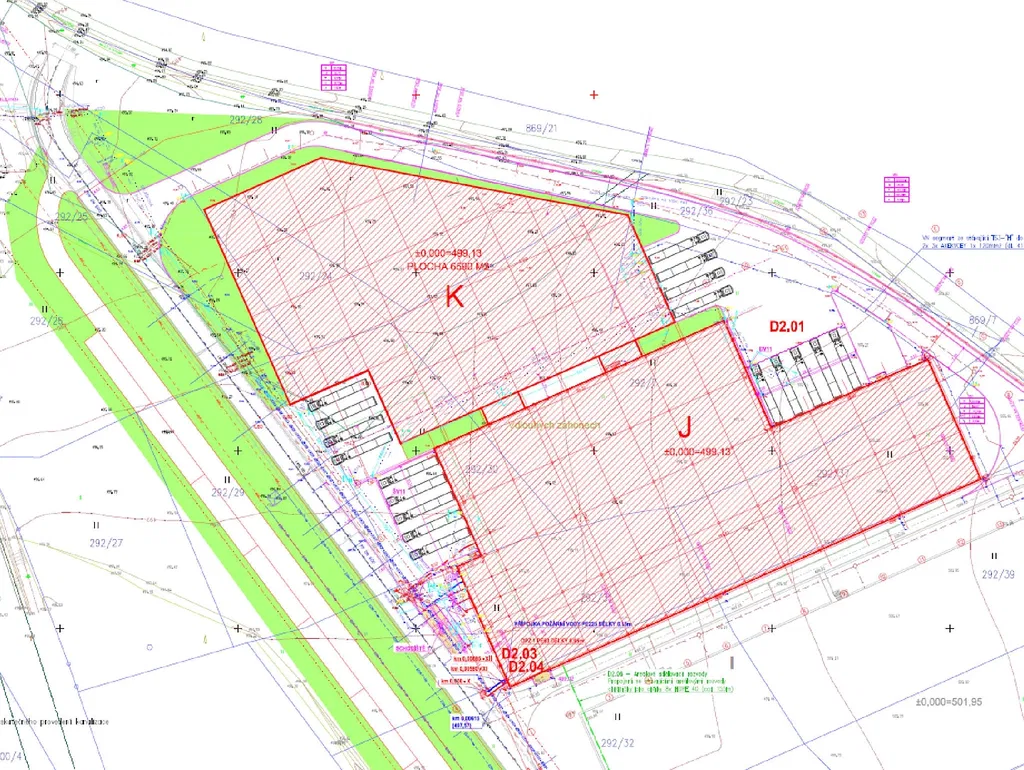 Střítež - Jihlava | Pronájem, Výrobní prostor, 6 590 - 14 790 m²