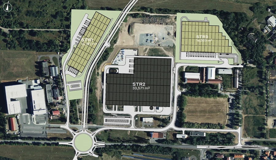 Forstova, Stříbro - Tachov | Rent, Industrial park, 29 684 m²