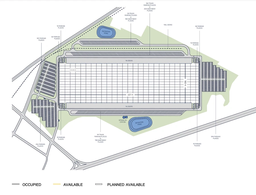 Mošnov - Nový Jičín | Rent, Logistic park, 10 000 -  m²