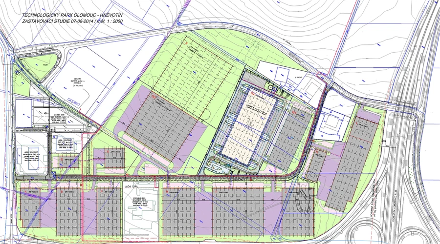 Na Statkách, Slavonín - Olomouc | Rent, Industrial park, 8 200 m²