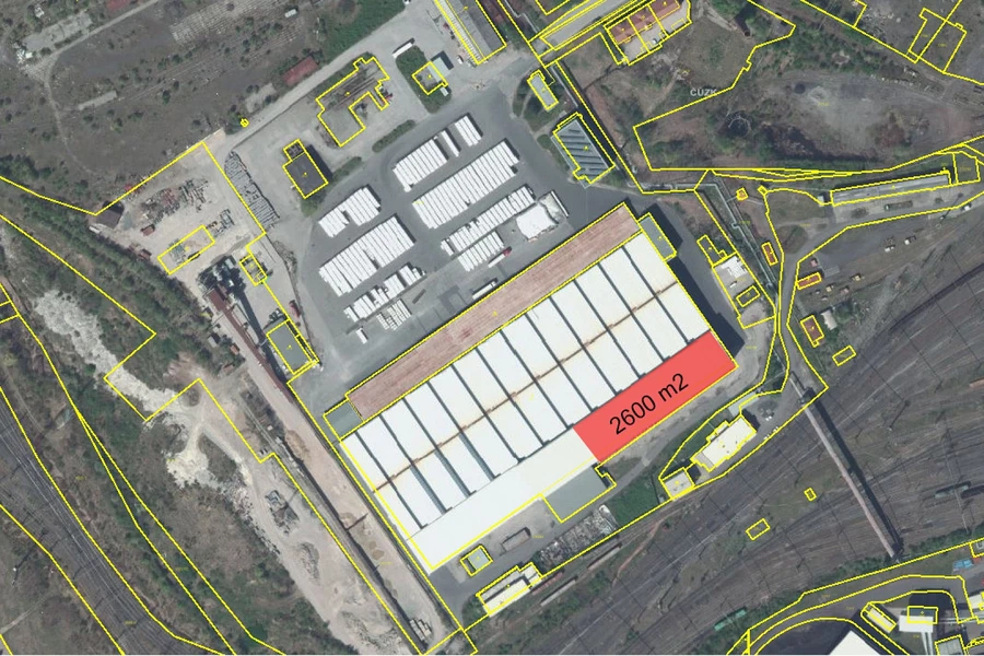 Třebušická, Most - Most | Rent, Industrial park, 2 600 m²