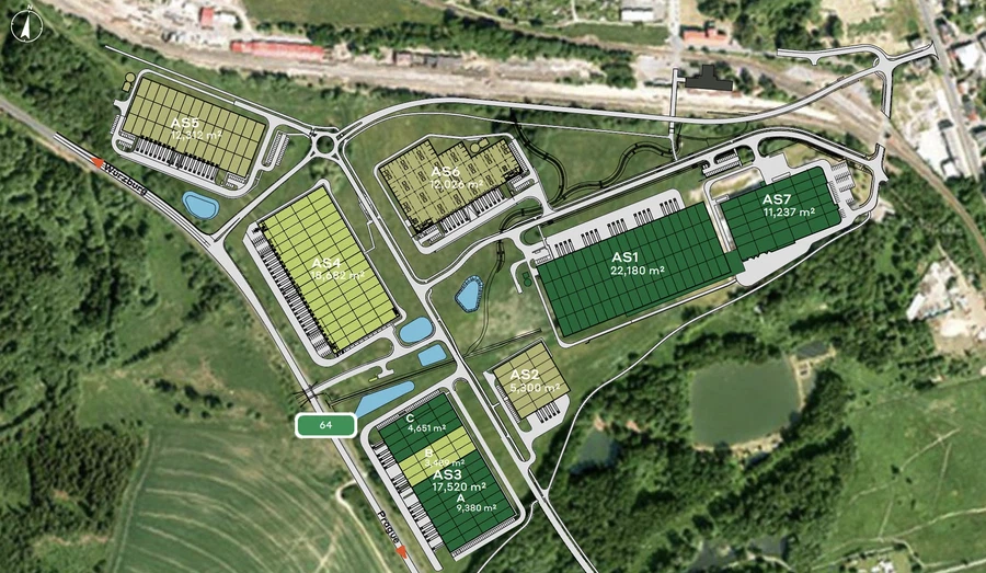 Skandinávská, Aš - Cheb | Rent, Industrial park, 48 320 m²