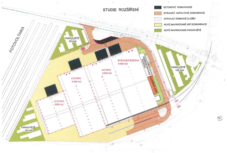 Litovel - Olomouc | Pronájem, Logistický park, 14 320 m²