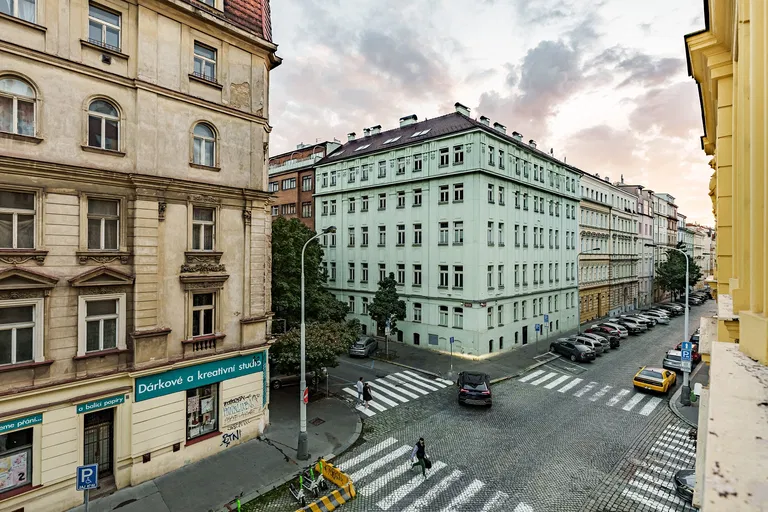 Řipská, Vinohrady - Prague 3 | Sale, Apartment, One-bedroom (2+kk), 47 m²