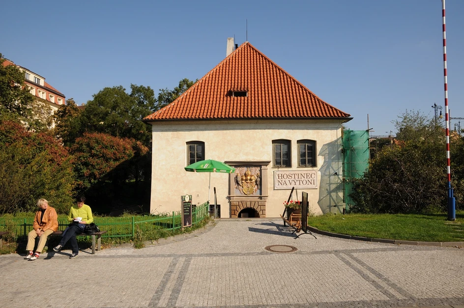 Podskalí Customs House at Výtoň