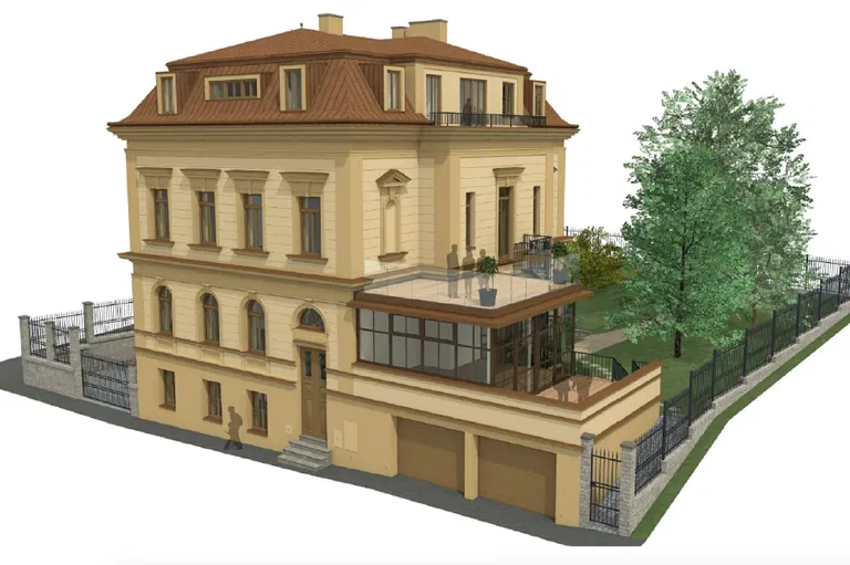 Pětidomí, Bubeneč - Prague 6 | Sale, Apartment building, 674 m²