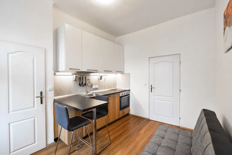 Hořejší nábřeží, Smíchov - Praha 5 | Prenájom, Byt, 1-izbový, 42 m²