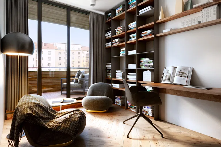 Orelská, Vršovice - Prague 10 | Sale, Apartment, Two-bedroom (3+kk), 76 m²