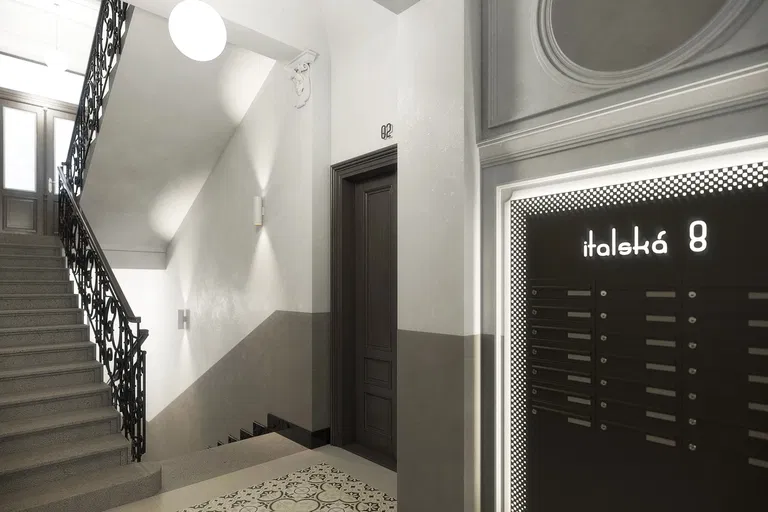 Italská, Vinohrady - Prague 2 | Sale, Apartment, One-bedroom (2+kk), 62 m²
