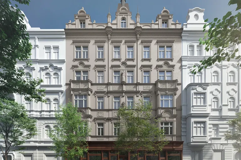 Italská, Vinohrady - Prague 2 | Sale, Apartment, One-bedroom (2+kk), 62 m²