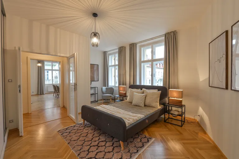 Gotthardská, Bubeneč - Praha 6 | Prenájom, Byt, 4-izbový, 133 m²
