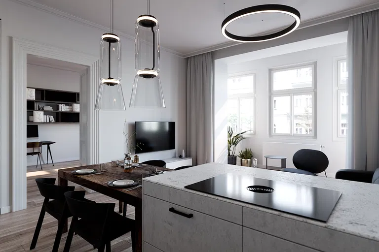 Slavíkova, Vinohrady - Prague 3 | Sale, Apartment, Three-bedroom (4+kk), 121 m²