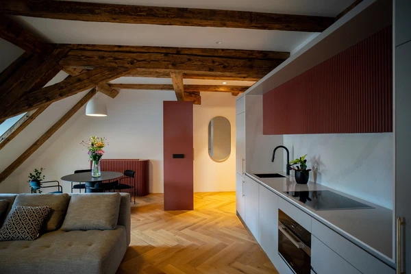 Na Kampě, Malá Strana - Prague 1 | Rent, Apartment, One-bedroom (2+kk), 86 m²